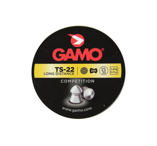 Chumbinho TS-22 long distance Gamo 21,75Gr / 1,41g 5.5mm 200un.